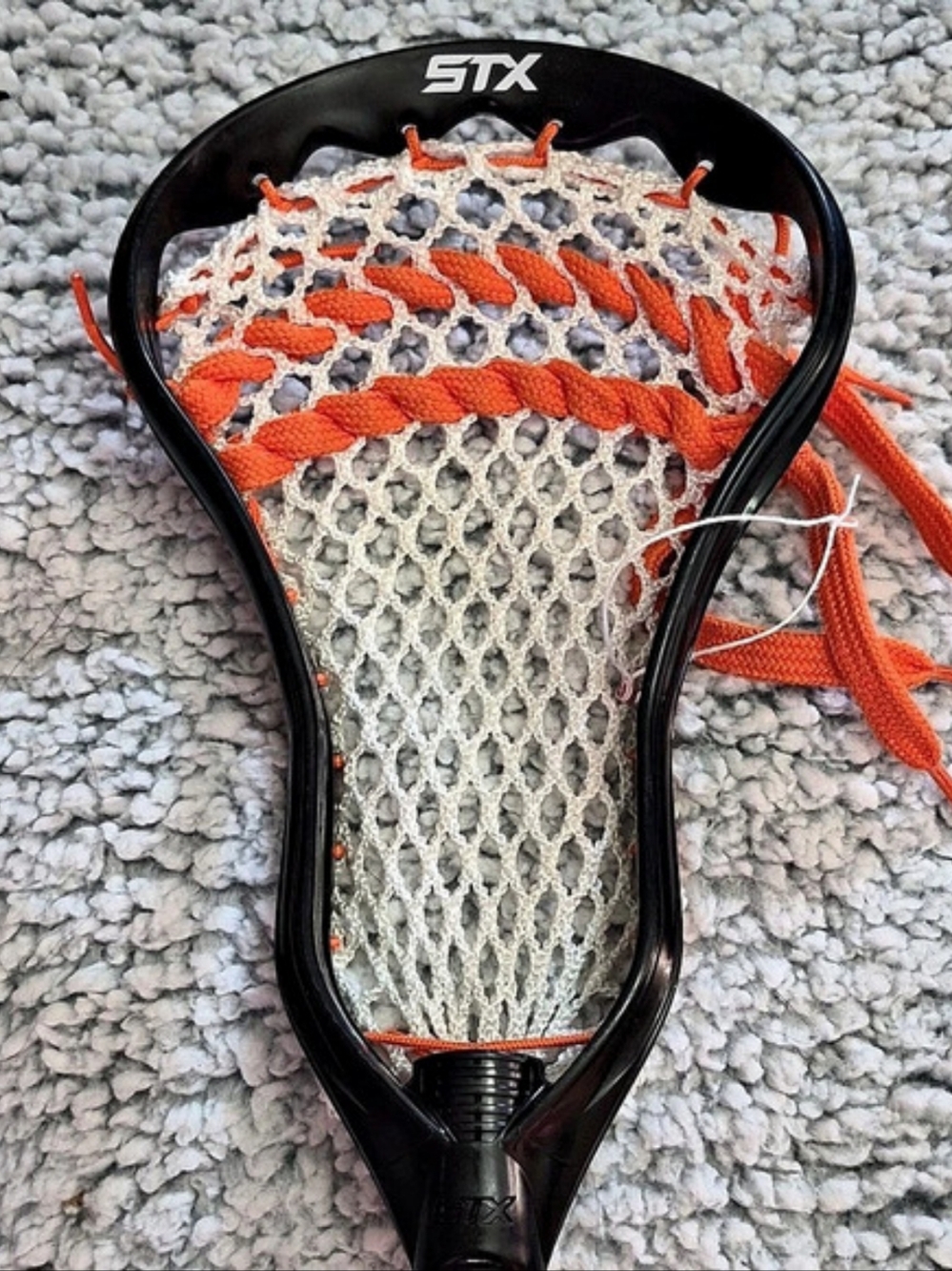 STX Crux 600 Lacrosse Stick Black & Orange